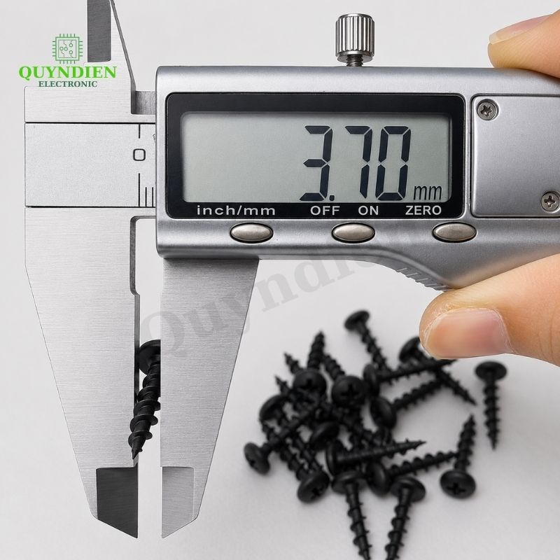 Ốc Vít M4x20mm Taiwan Ren Thưa Nhọn