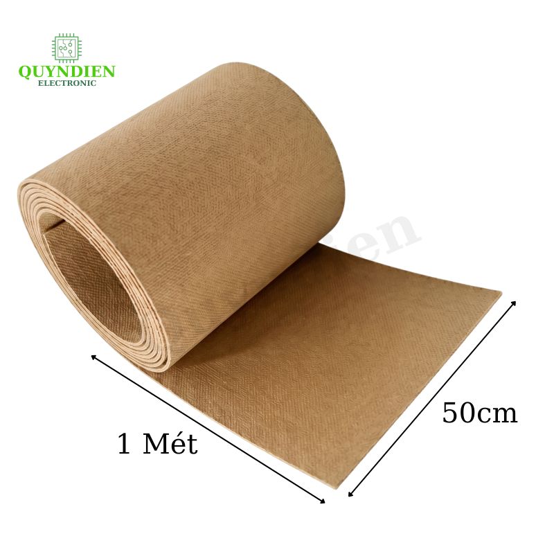 Giấy Cách Điện Làm Khuôn Biến Áp Dày 1mm Màu Vàng