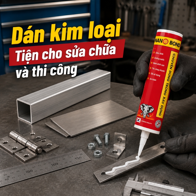 Keo Dán Đa Năng Nano Bond 300ml - Thùng 24 Chai