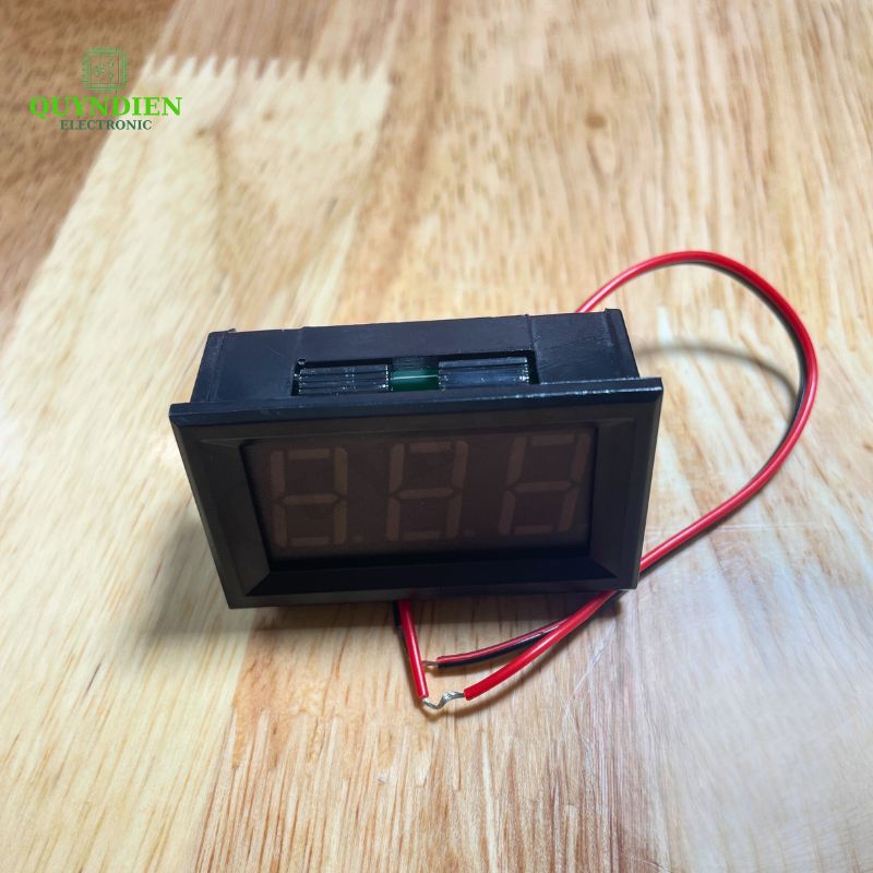 Đồng Hồ LED Đo Điện Áp 2 Dây 0.56 Inch 5~30V