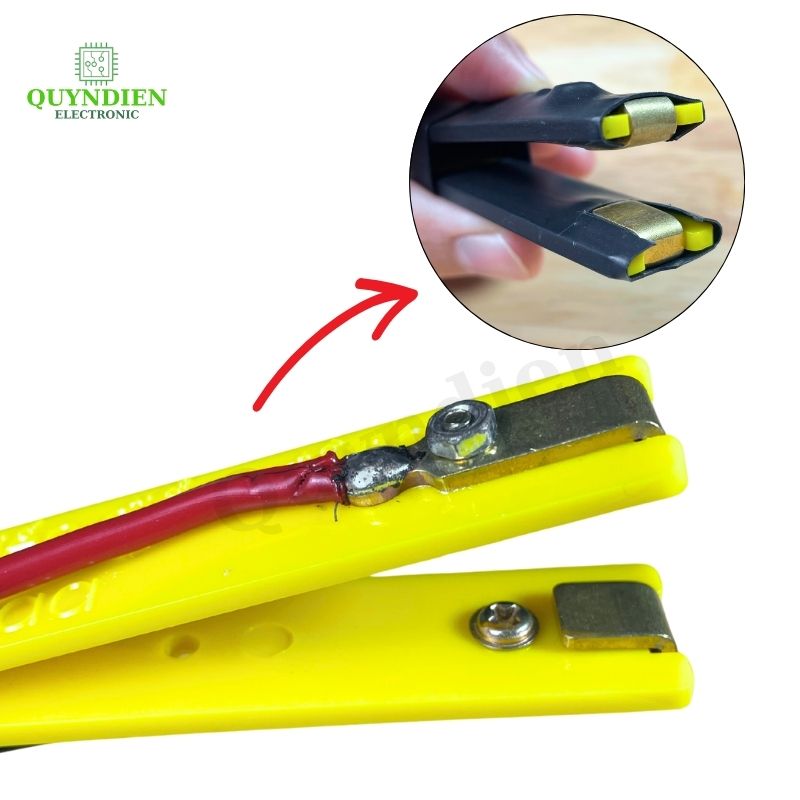 Công Tắc Cò Bóp Vàng Tiếp Điểm Đồng Dày Alampaa + Dây Dài 2m