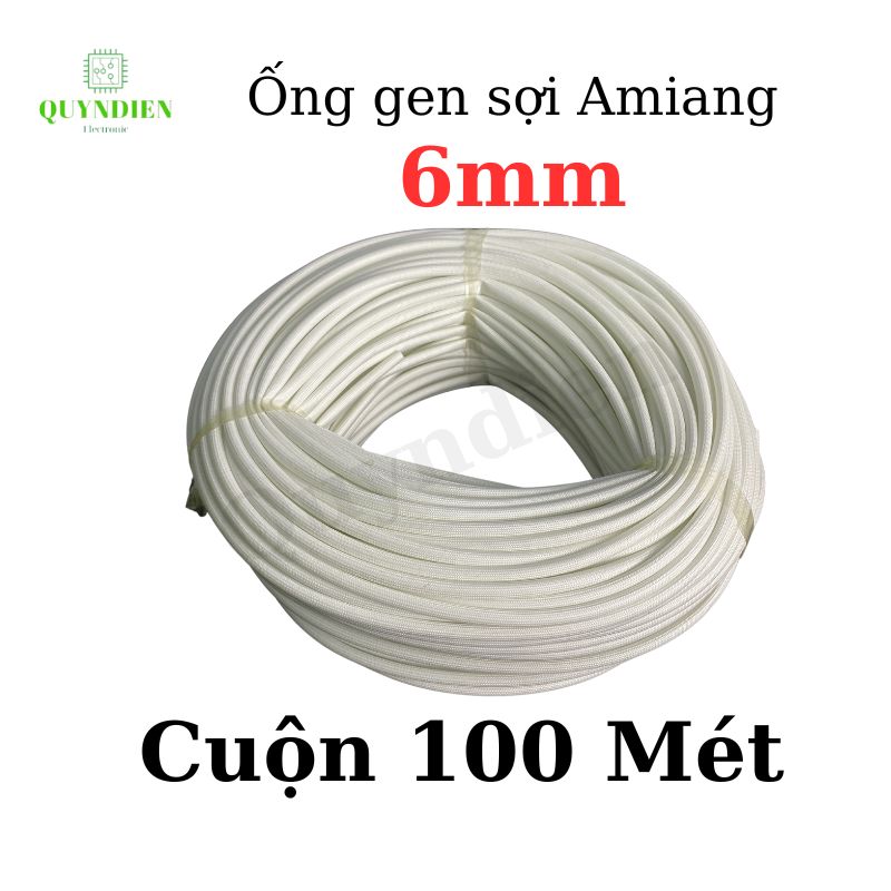 Ống gen sợi thuỷ tinh AMIANG Loại tốt - size 6mm