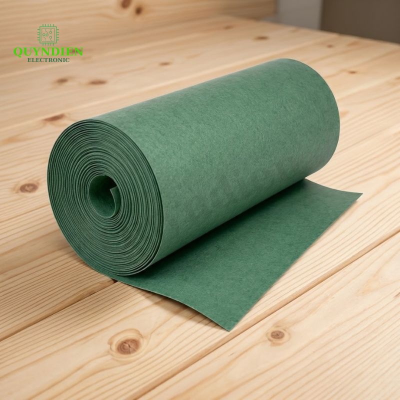 Giấy Xanh Cách Điện Dày 0.1mm