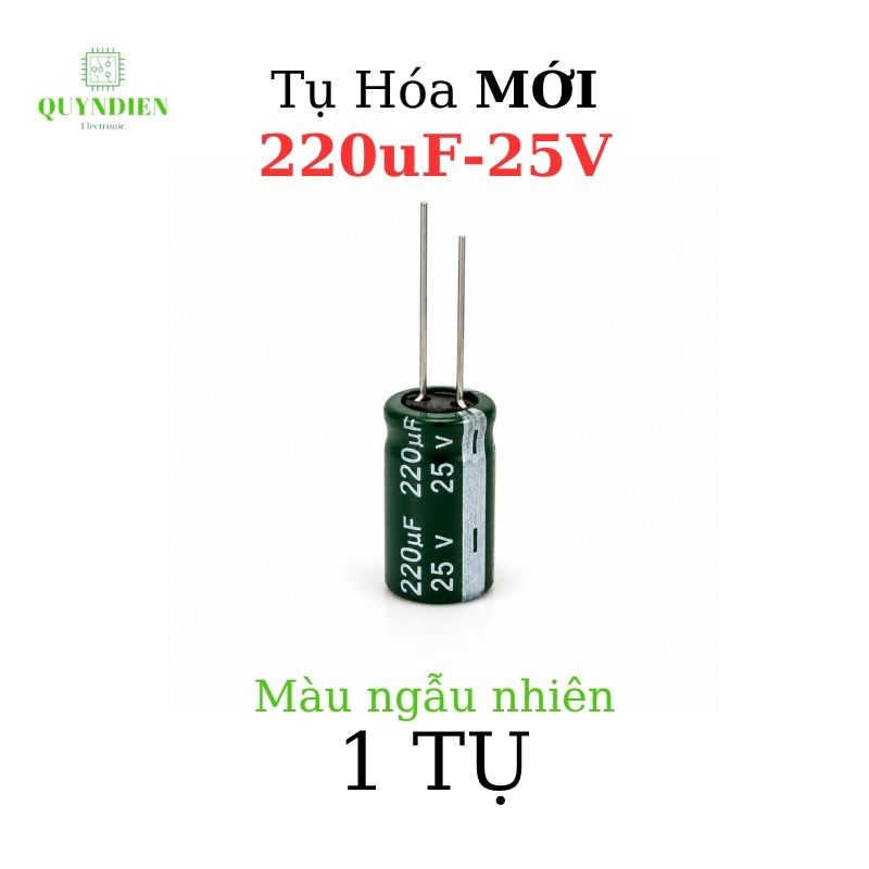 Tụ hóa 220uf - 25V