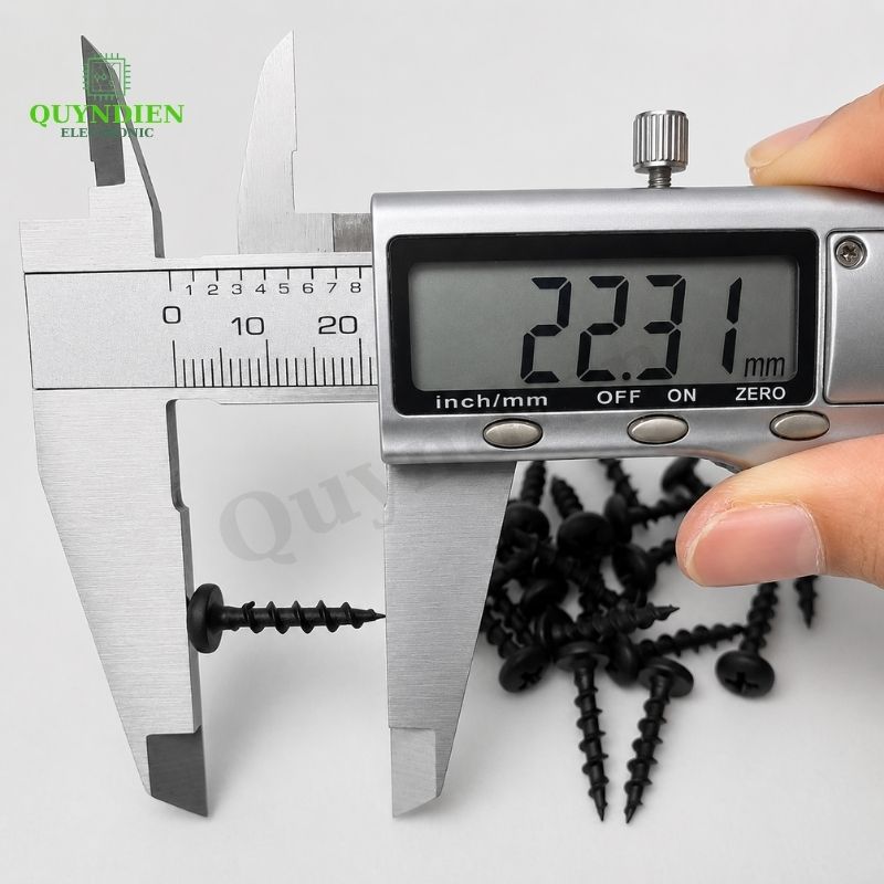 Ốc Vít M4x20mm Taiwan Ren Thưa Nhọn