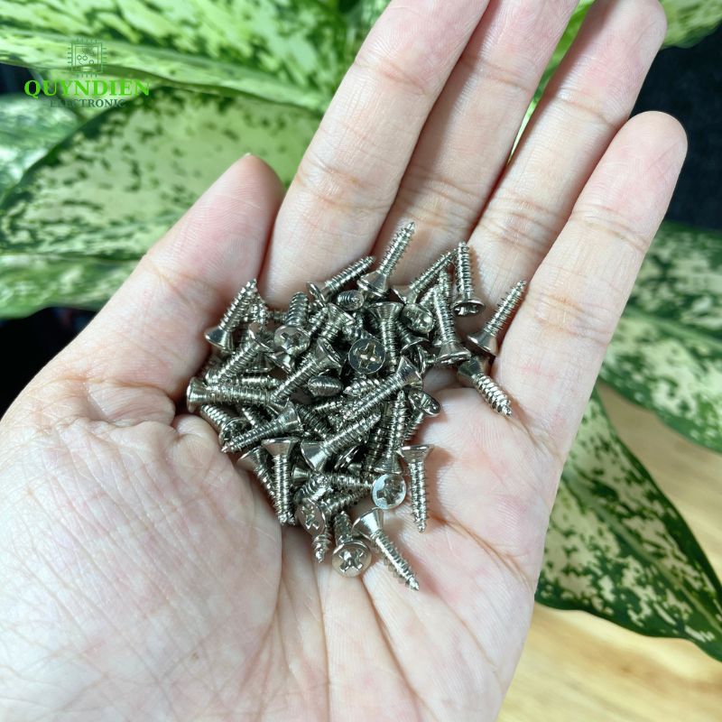Ốc Vít Thái Ren Xoắn Đầu Col M3x11mm