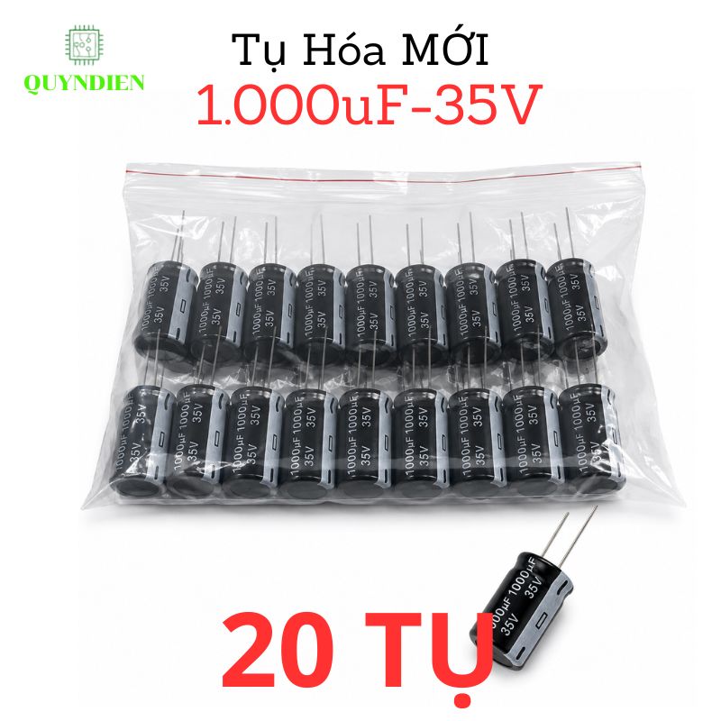 Tụ Hóa 1000uF 16V 25V 35V 50V