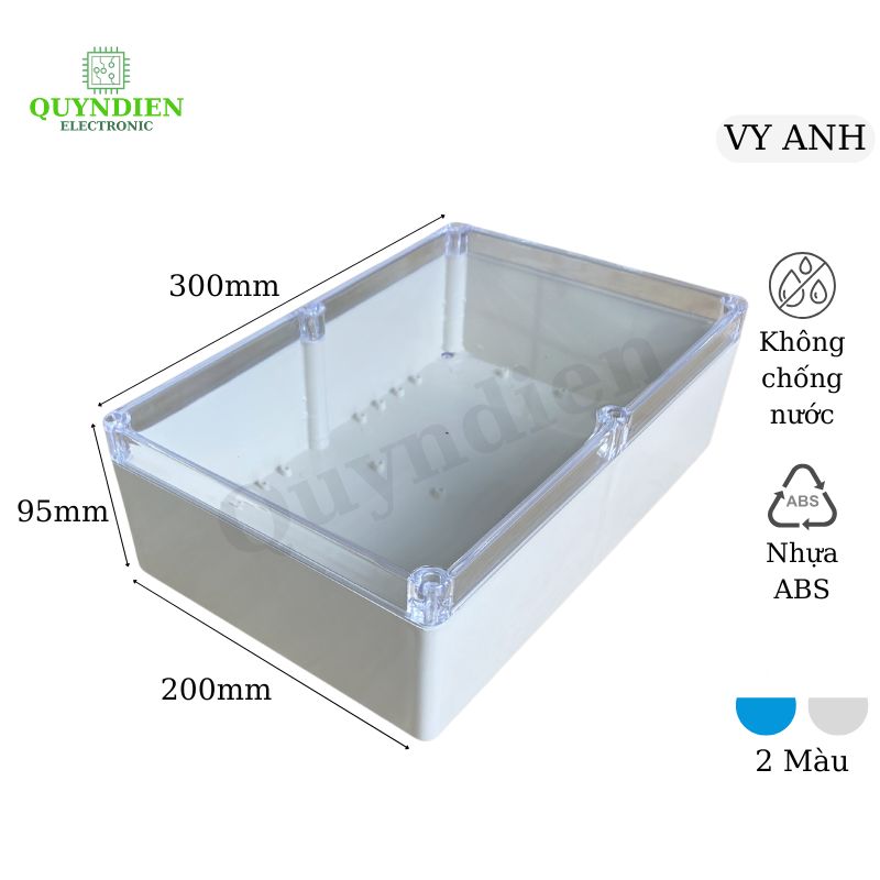 Hộp Nhựa ABS Vy Anh 300x200x95mm