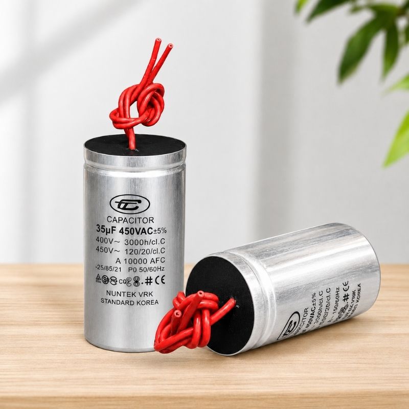 Tụ Nhôm Dây 35uF - 450V