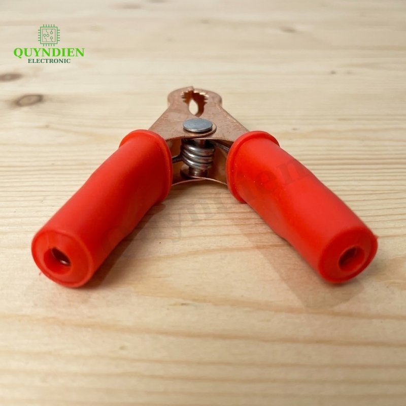 Kẹp Bình Ắc Quy 50A Mạ Đồng Đỏ Đen