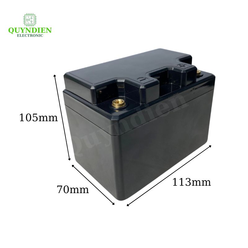 Vỏ Bình Đề Xe Máy YT5 Cọc Tròn Nắp Đục