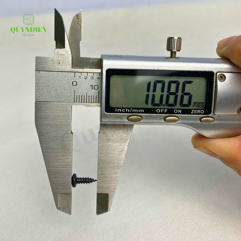 Ốc vít nhọn M3x8mm đầu Tròn dài 8mm - Túi 1.000 Con