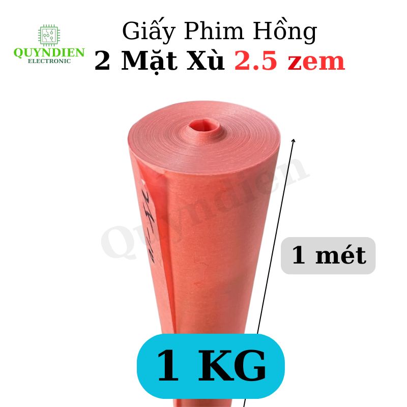 Giấy Phim Cách Điện Hồng Dày 0.25mm