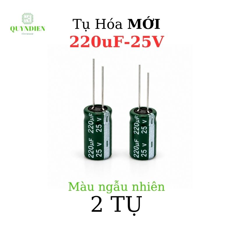Tụ hóa 220uf - 25V