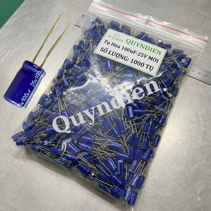 Tụ hóa 100uf - 25V