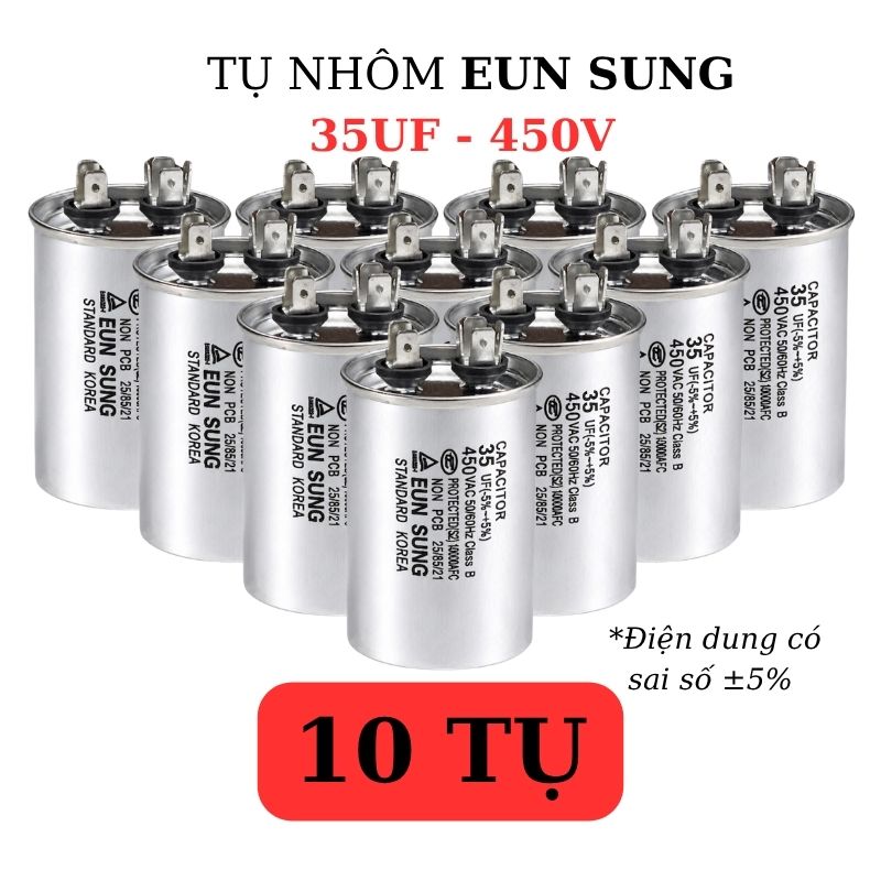 Tụ Nhôm Kapa EUN SUNG 35uF 450V