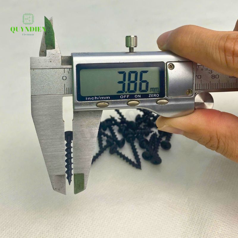 Ốc Vít Nhọn M4x25 Bắt Thùng Loa Ren Thưa Taiwan dài 25mm - Túi 1 Kg