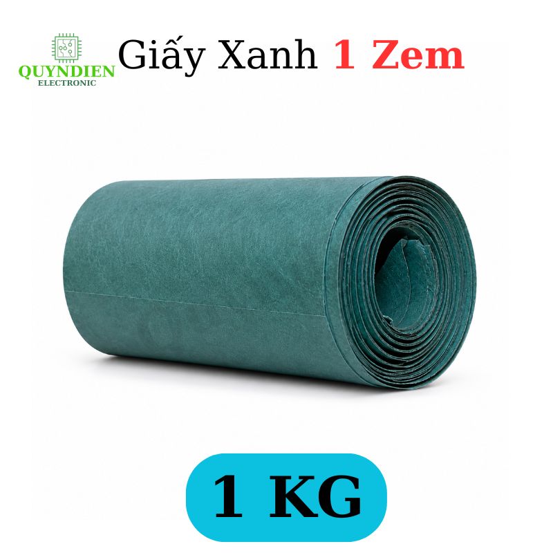 Giấy Xanh Cách Điện Dày 0.1mm