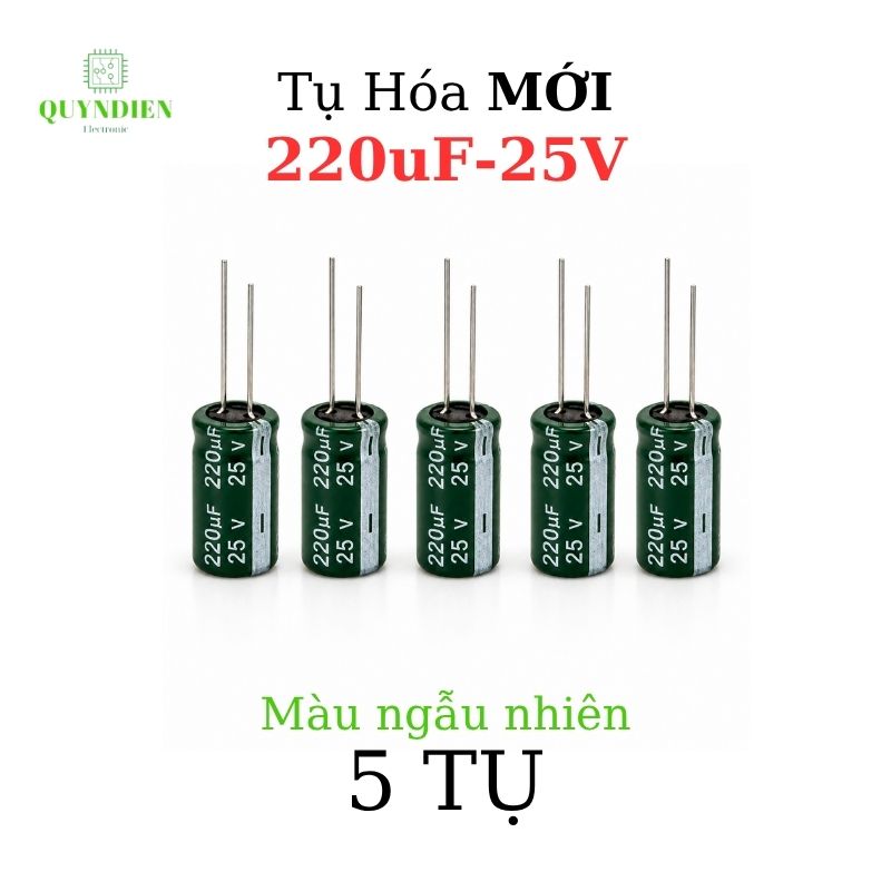 Tụ hóa 220uf - 25V
