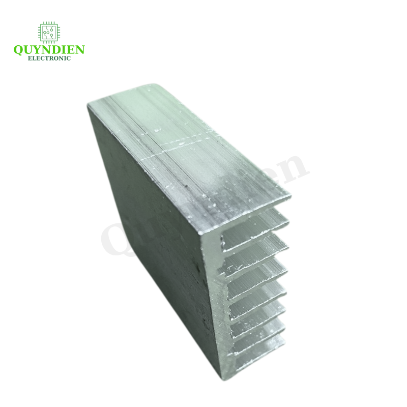 Nhôm Tản Nhiệt 8 Cánh 40x43x17mm