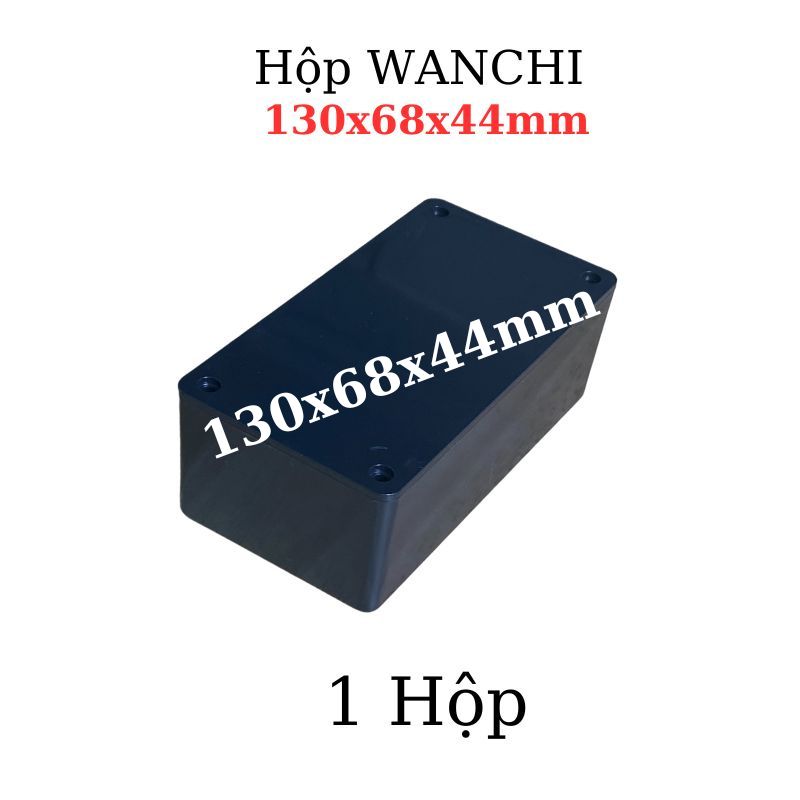 Hộp Nhựa ABS WANCHI 130x68x44mm Màu Đen