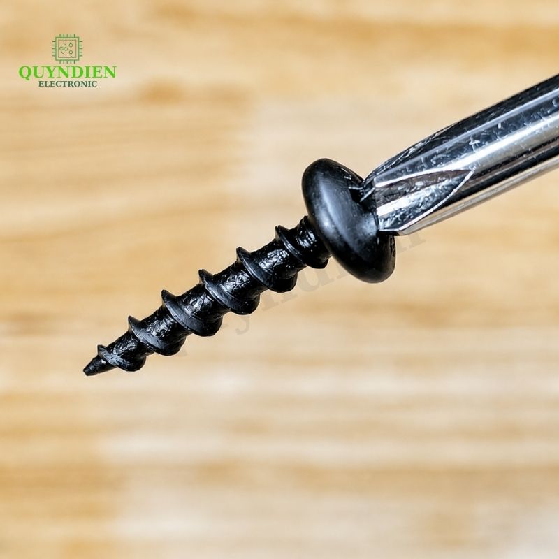 Ốc Vít M4x20mm Taiwan Ren Thưa Nhọn