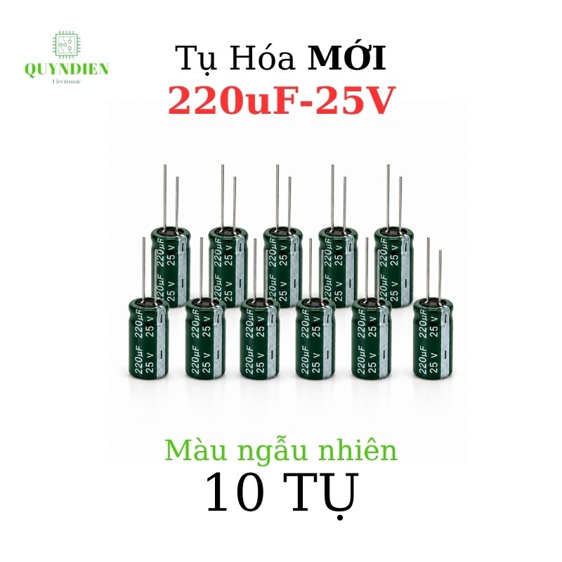 Tụ hóa 220uf - 25V