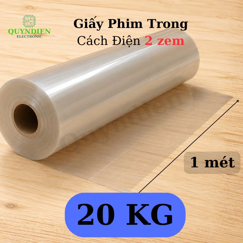 Giấy Cách Điện Phim Trong Dày 0.2mm
