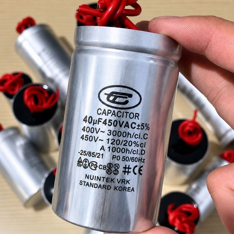 Tụ Nhôm Dây 40uF - 450V