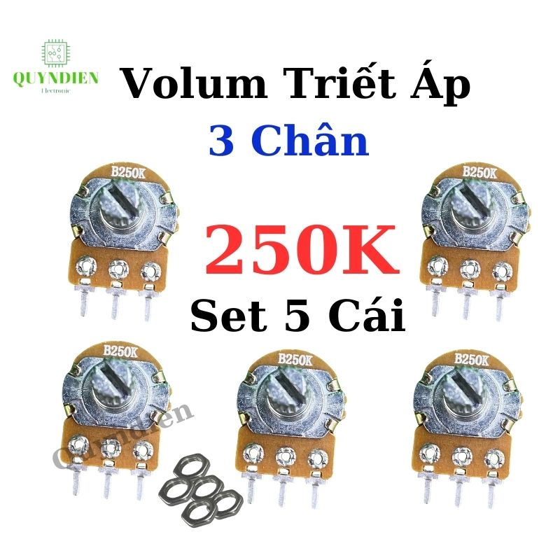 Volum biến trở Triết áp đơn WH148 B250K