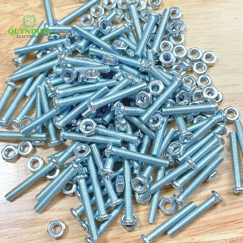 Ốc vít tán M3 3ly dài 2cm (túi 110g ) khoảng 90 - 100 con