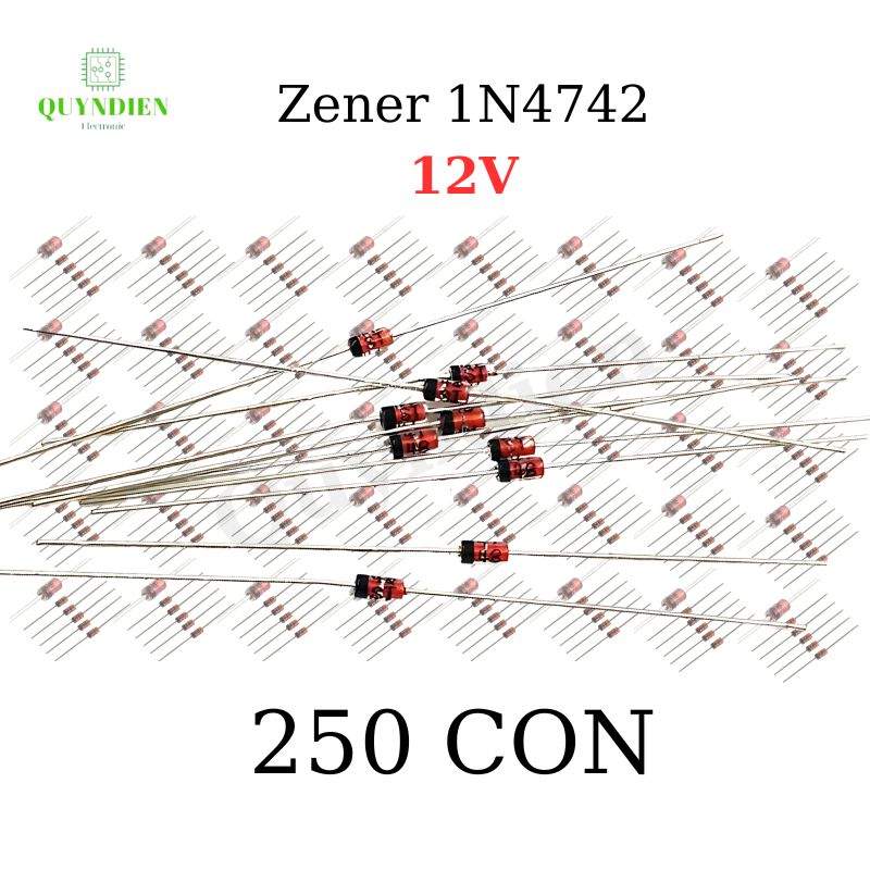 Diode 1W Zener 1N4742 - 12V