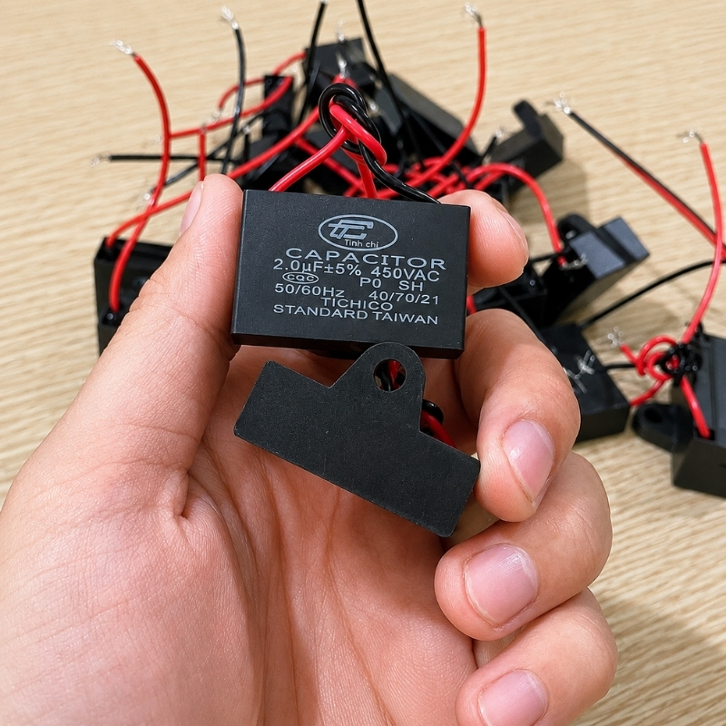 Tụ Đề Kapa Vuông Tinh Chi 2uF 450VAC