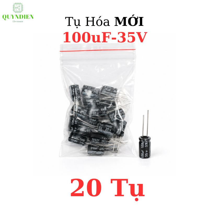Tụ hóa 100uf - 35V