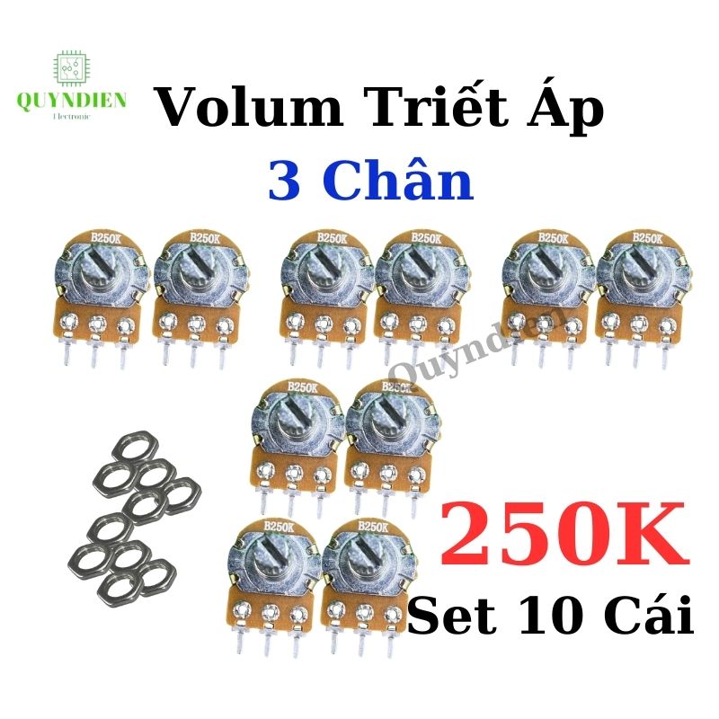 Volum biến trở Triết áp đơn WH148 B250K