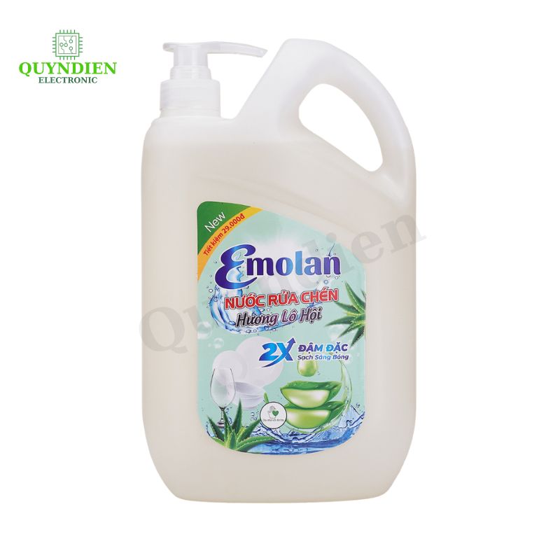 Nước rửa chén Emolan hương LÔ HỘI - 2.1L