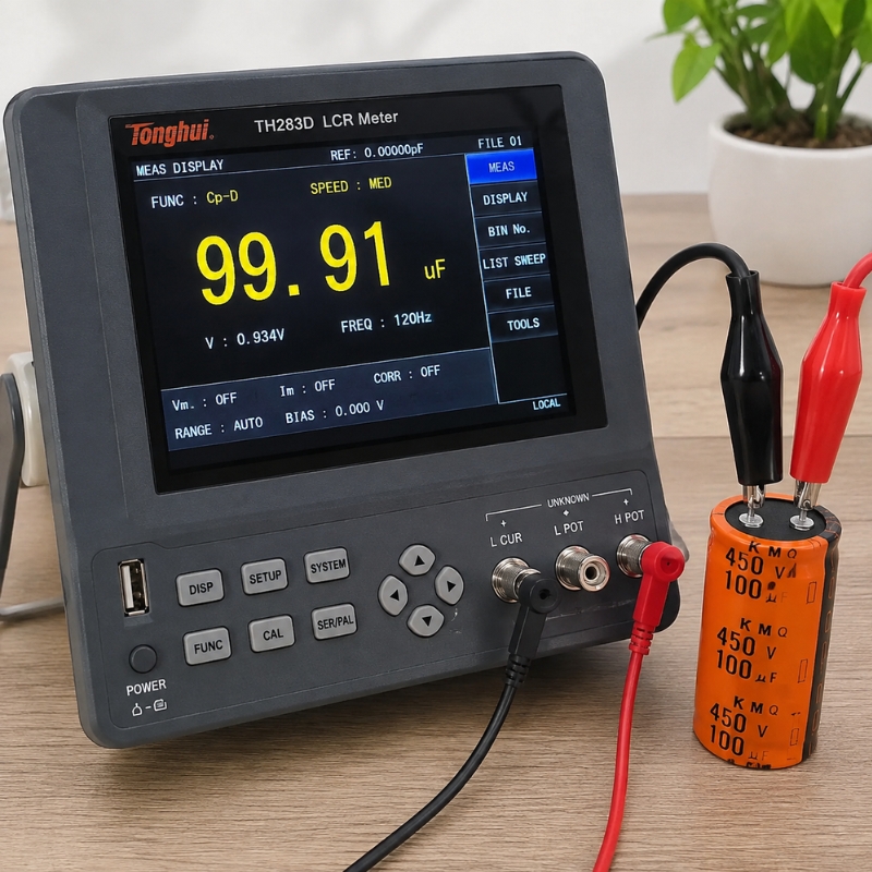 Tụ Hóa Lọc Nguồn 100uF 450V DC 105°C 18x40mm Chân Cắm Mới 100% - Linh Kiện Quỳnh Diễn