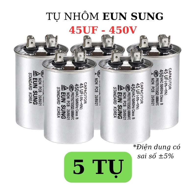 Tụ Nhôm Kapa EUN SUNG 45uF 450V