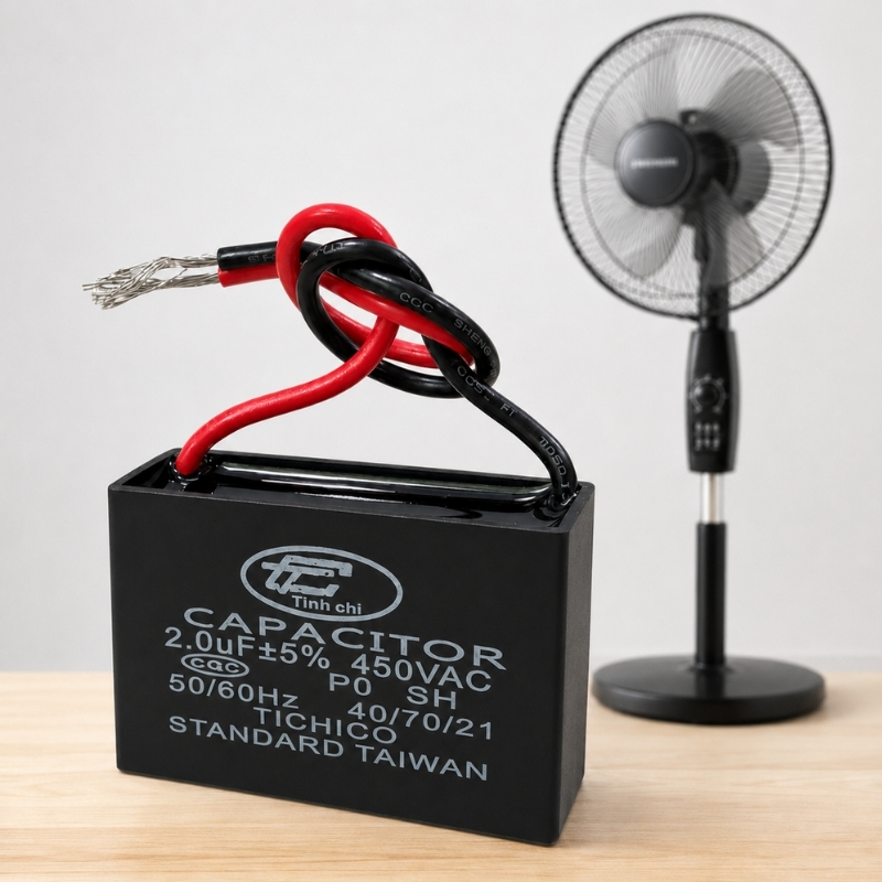 Tụ Đề Kapa Vuông Tinh Chi 2uF 450VAC