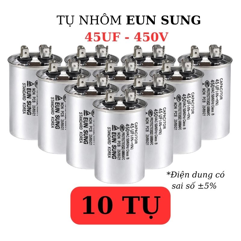 Tụ Nhôm Kapa EUN SUNG 45uF 450V