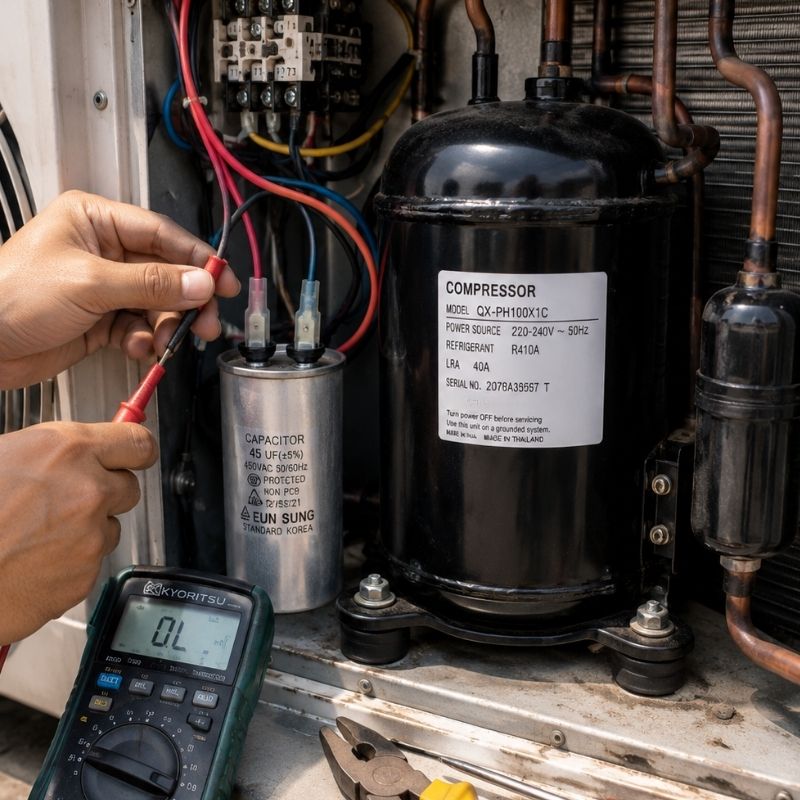 Tụ Nhôm Kapa EUN SUNG 45uF 450V