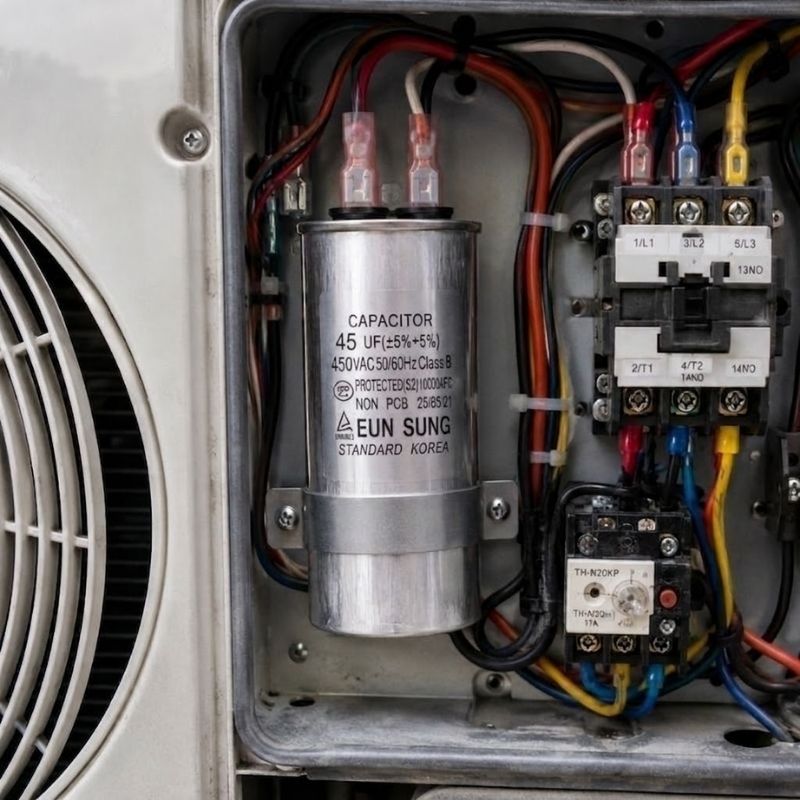 Tụ Nhôm Kapa EUN SUNG 45uF 450V