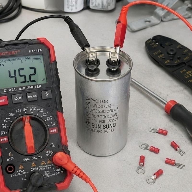 Tụ Nhôm Kapa EUN SUNG 45uF 450V
