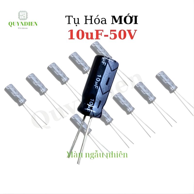 Tụ Hóa 50V 1uF 2.2uF 4.7uF 10uF 47uF