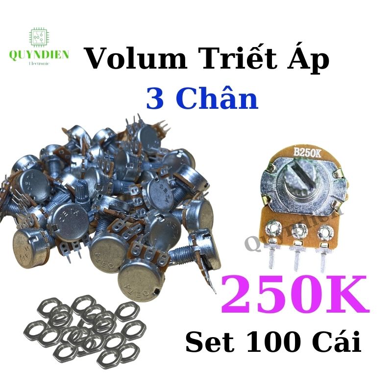 Volum biến trở Triết áp đơn WH148 B250K