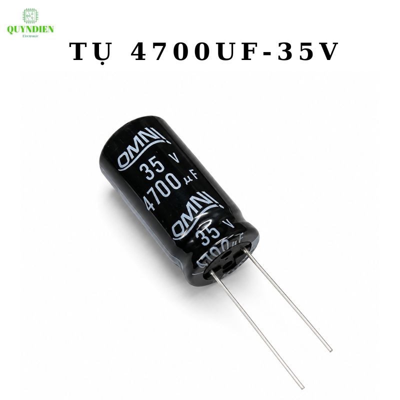 Tụ Lọc Nguồn 4700uF/35V Màu ĐEN