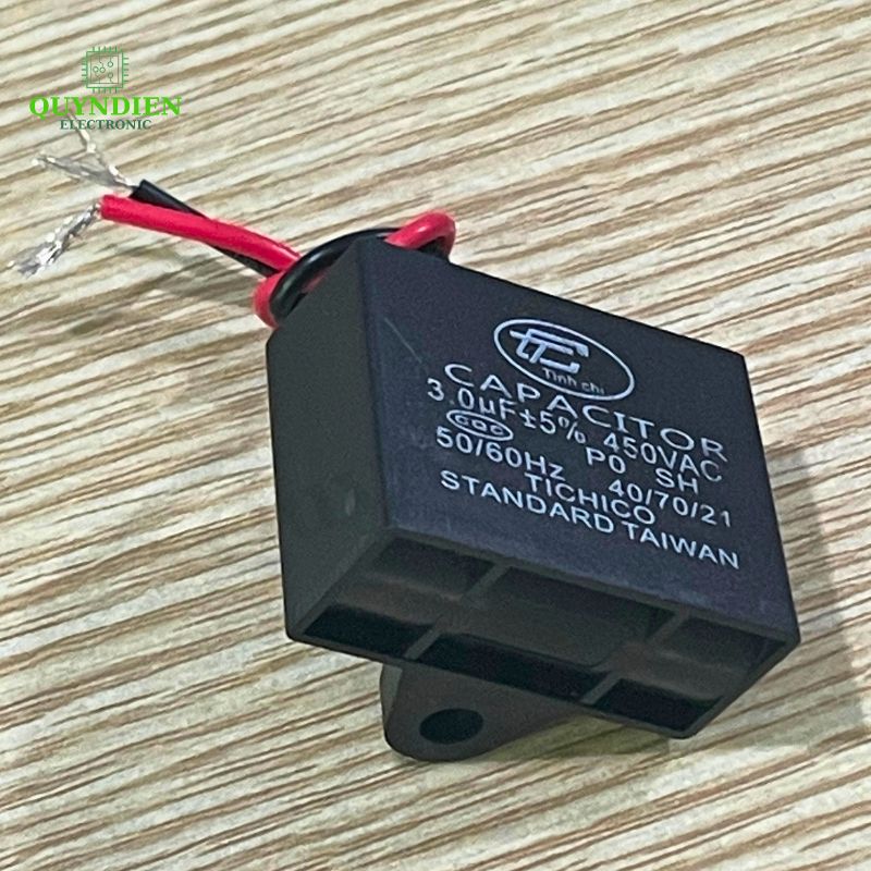 Tụ Đề Kapa 3uF ±5% 450VAC Tinh Chi