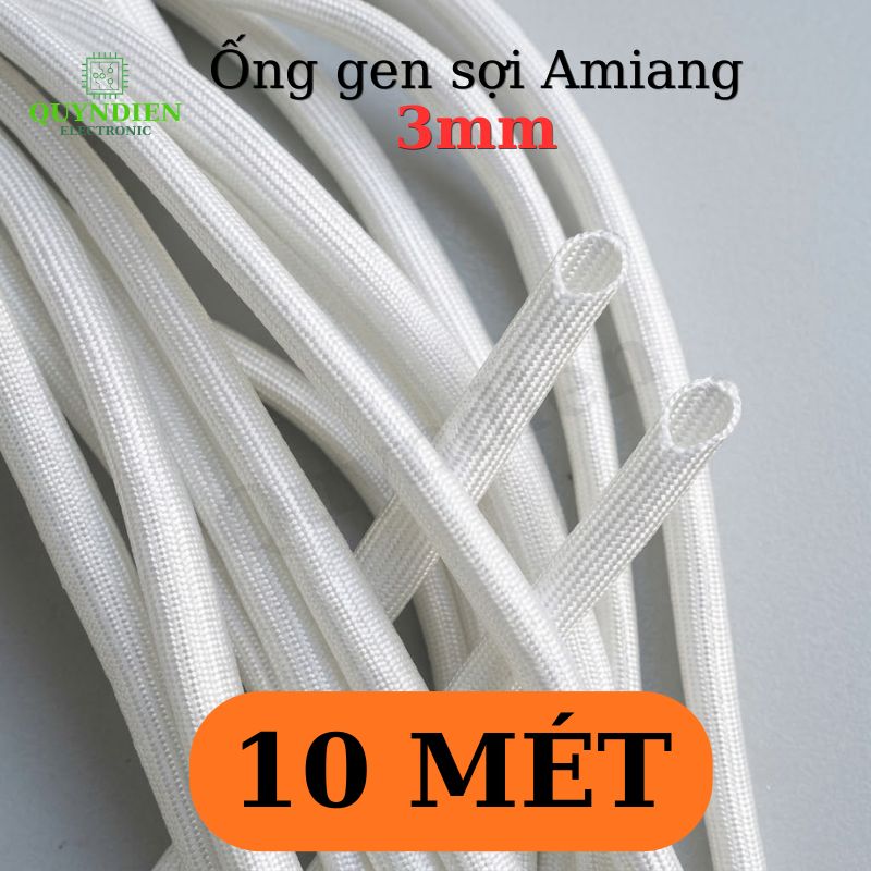 Ống Gen Amiang Sợi Thuỷ Tinh Size 3mm