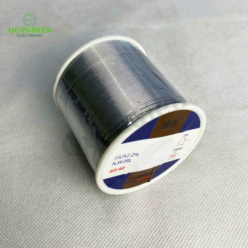 Chì Hàn GL Nhẹ Lửa 0.8mm – Thiếc Hàn Cao Cấp Loại 1 | Cuộn 100g – 1KG