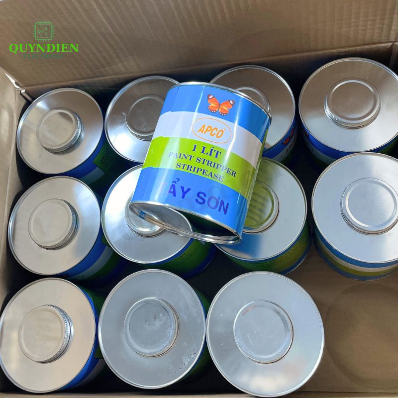 Tẩy Sơn APCO 1 lít – Nước Tẩy Sơn, Chất Tẩy Sơn Bê Tông – Gỗ – Kim Loại